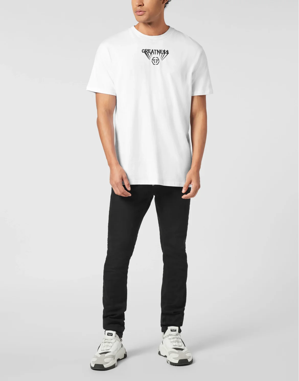 Round Neck T-Shirt Greatness, цвет: Белый