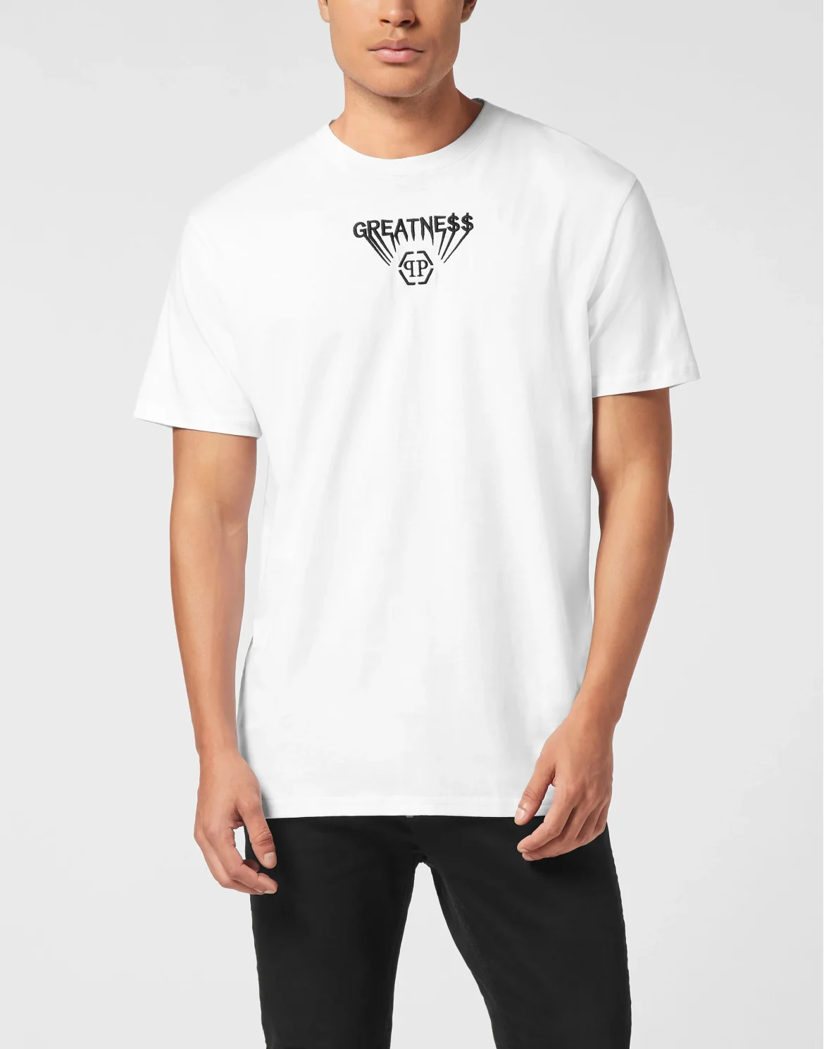 Round Neck T-Shirt Greatness, цвет: Белый