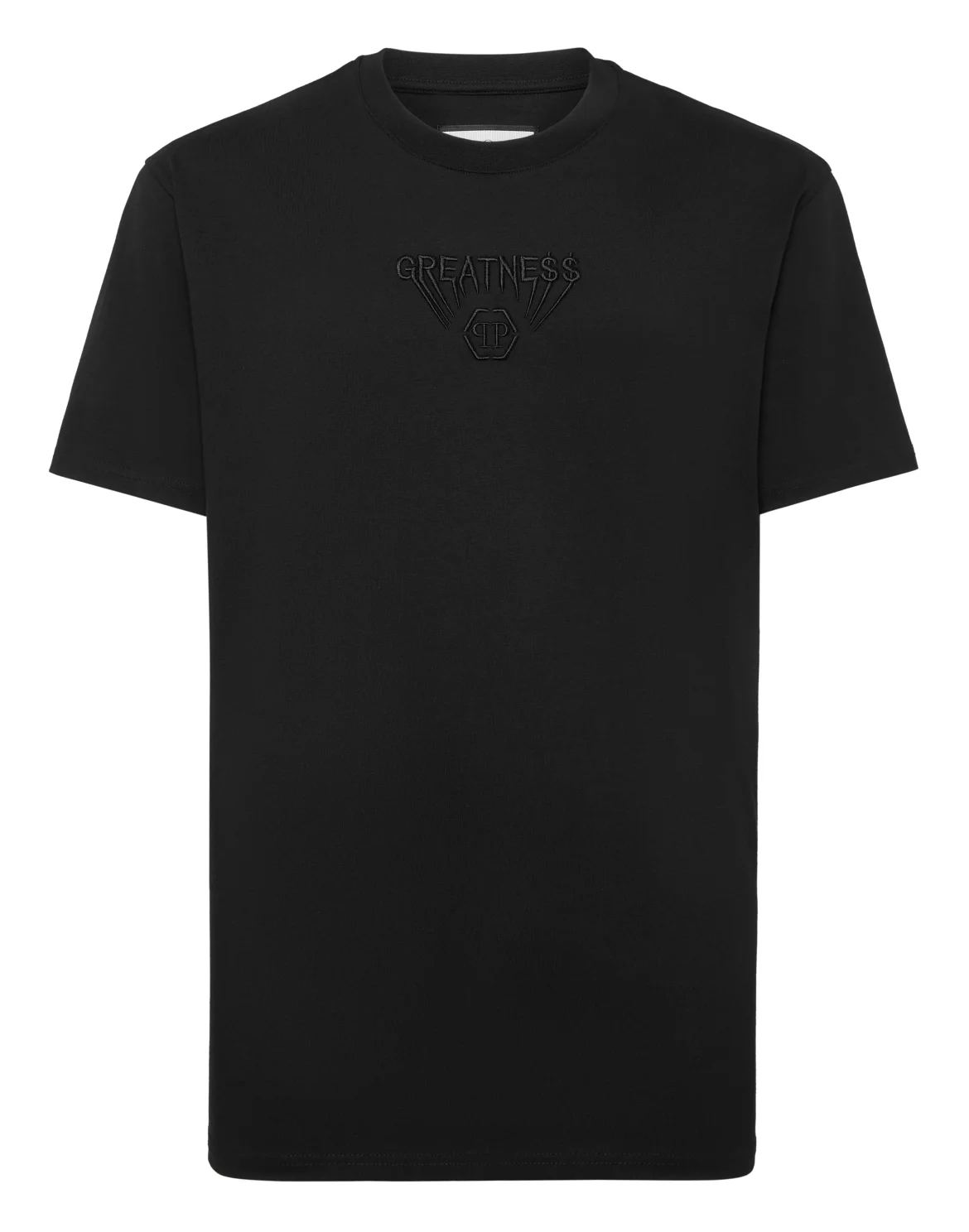 Round Neck T-Shirt Greatness, цвет: Черный
