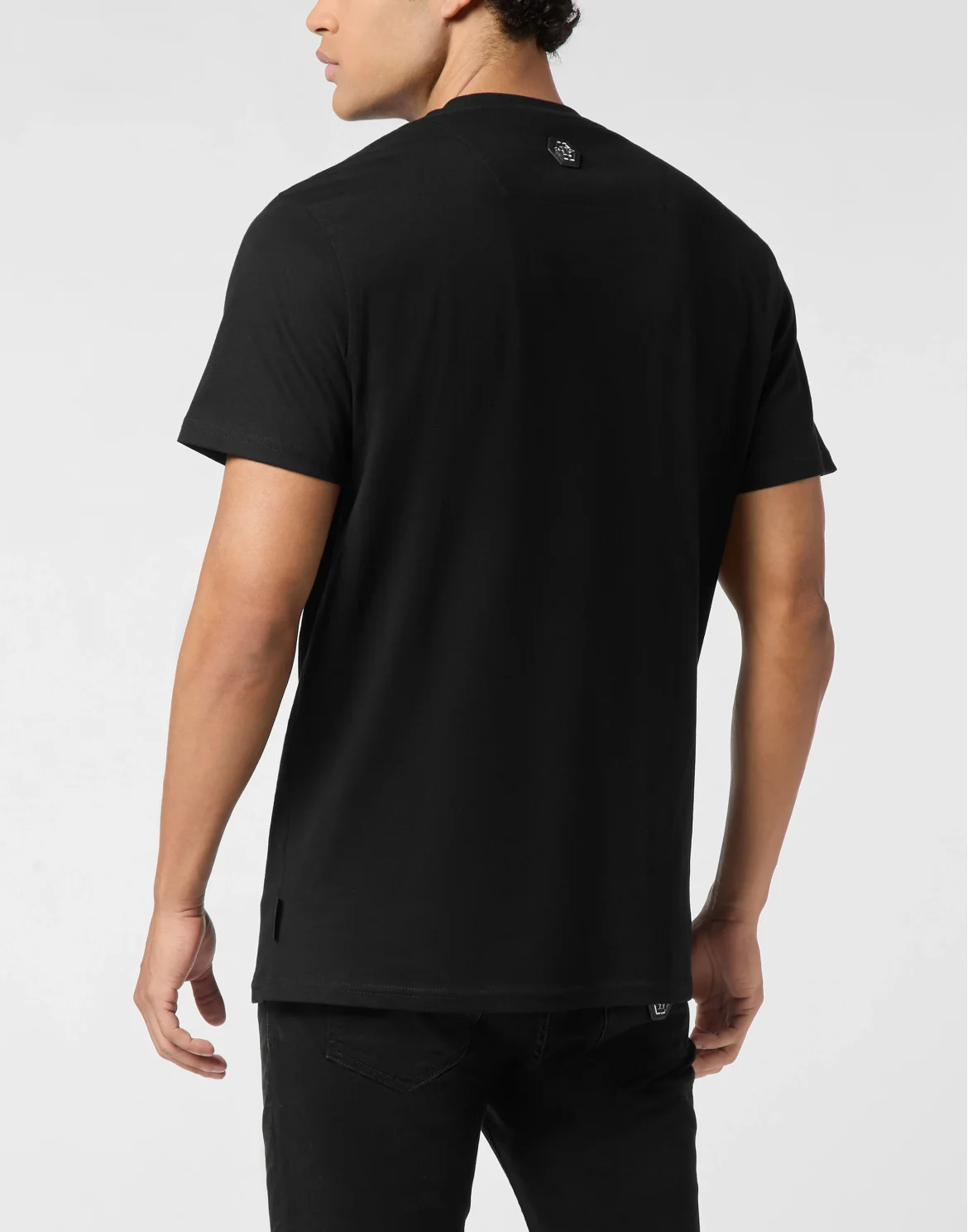 Printed Round Neck T-Shirt Greatness, цвет: Черный