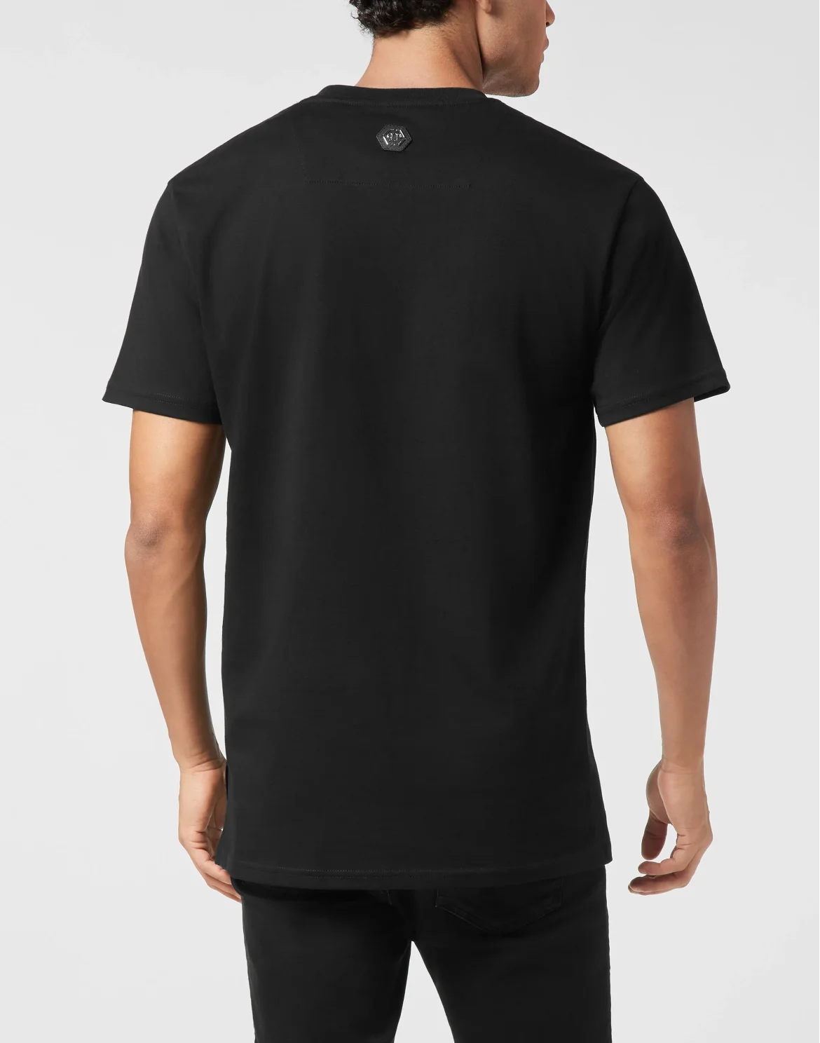 Printed Round Neck T-Shirt Greatness, цвет: Черный