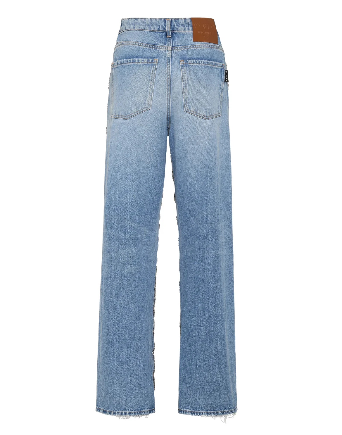 Skater Fit Jeans Crystal Net, цвет: Голубой