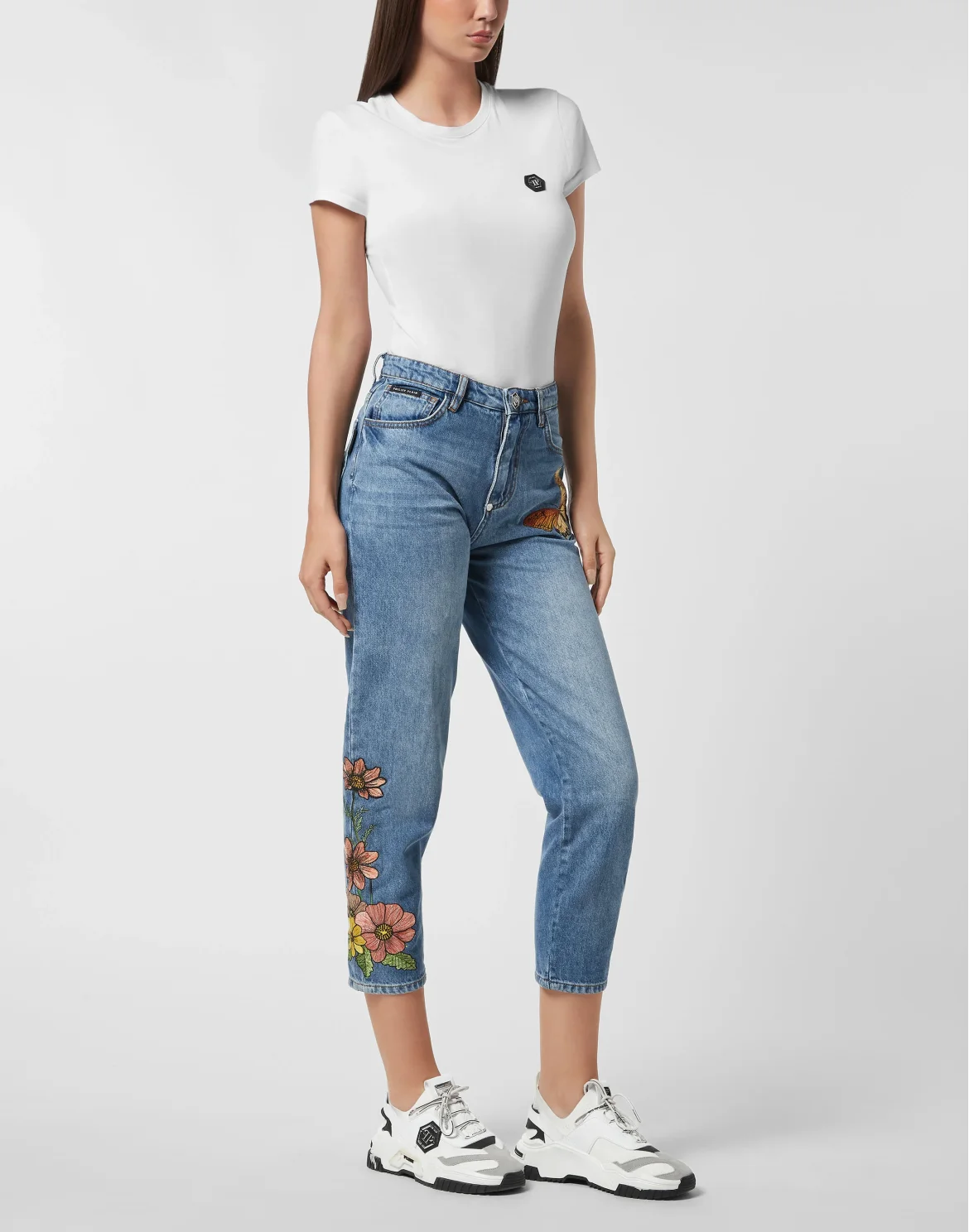 Mom Fit Jeans Fairy, цвет: Темно-синий деним