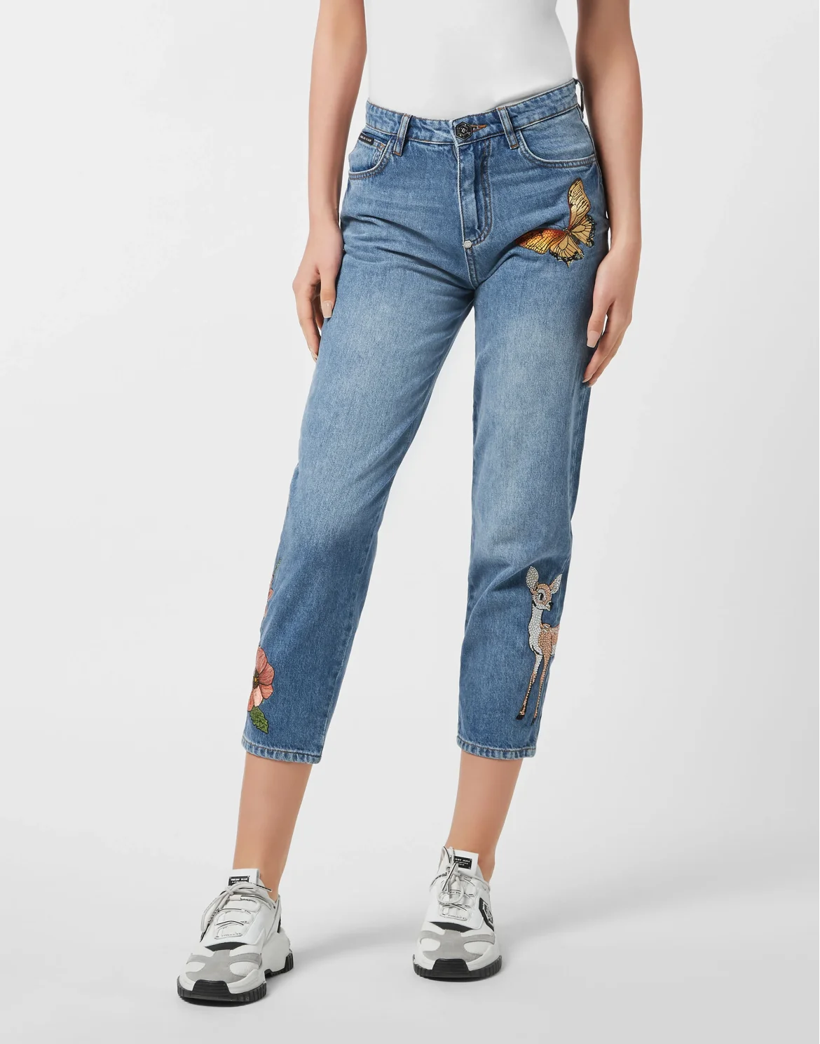 Mom Fit Jeans Fairy, цвет: Темно-синий деним