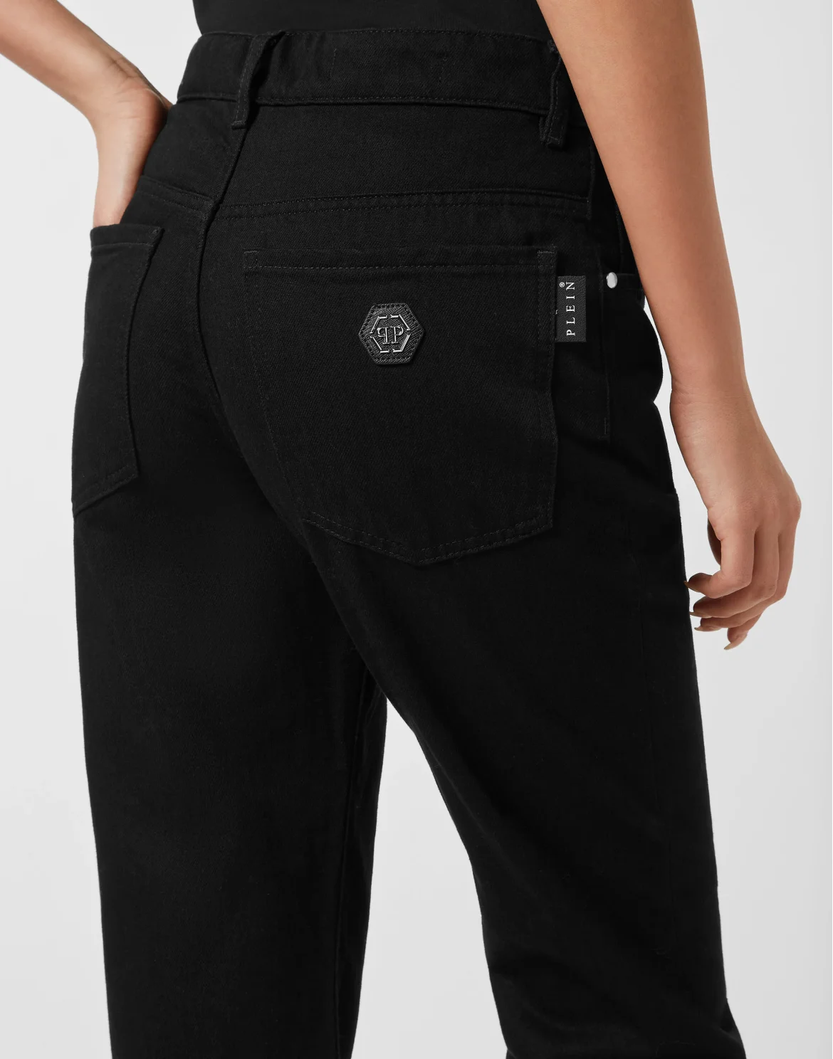 Straight Fit Jeans Hexagon, цвет: Черный