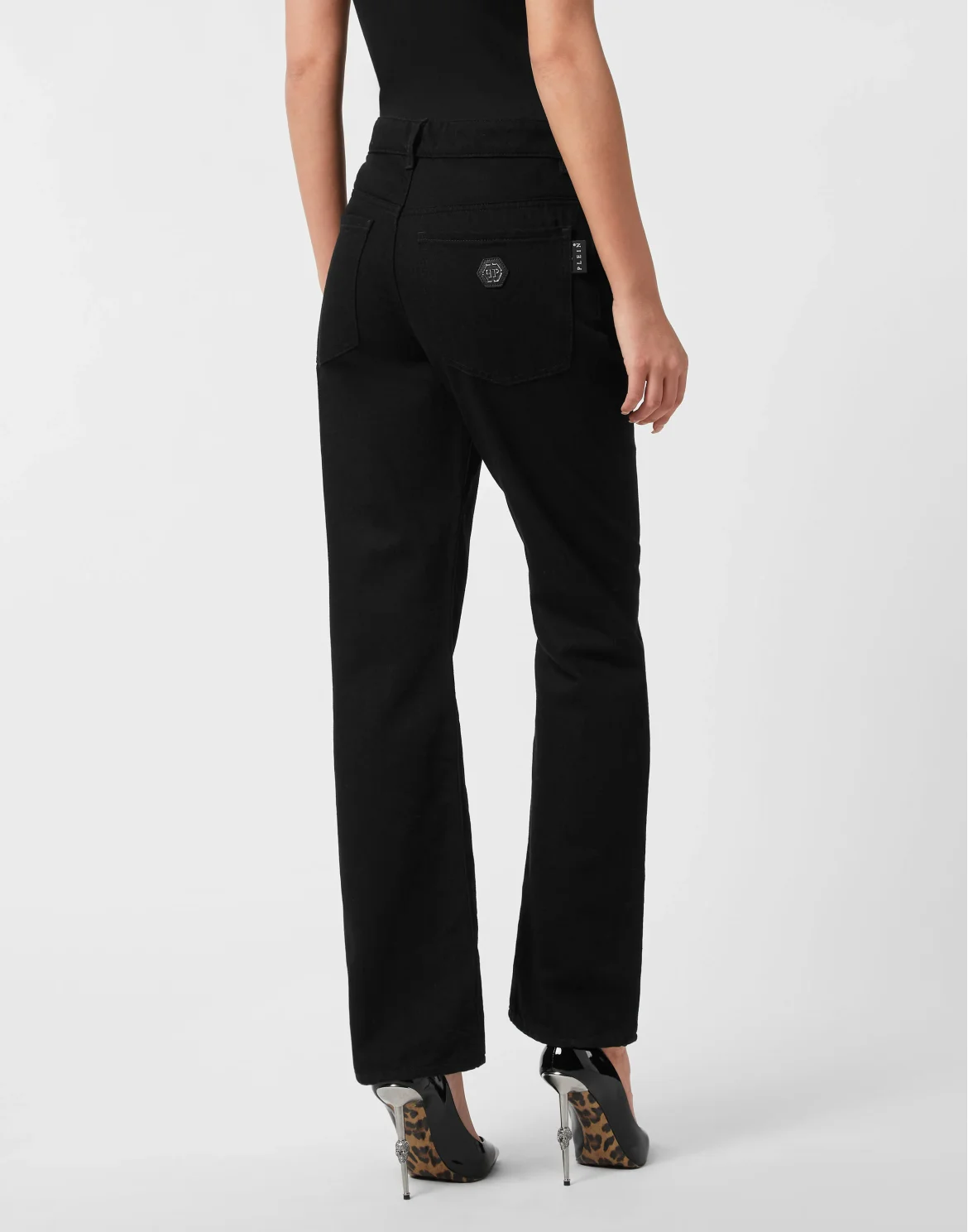 Straight Fit Jeans Hexagon, цвет: Черный