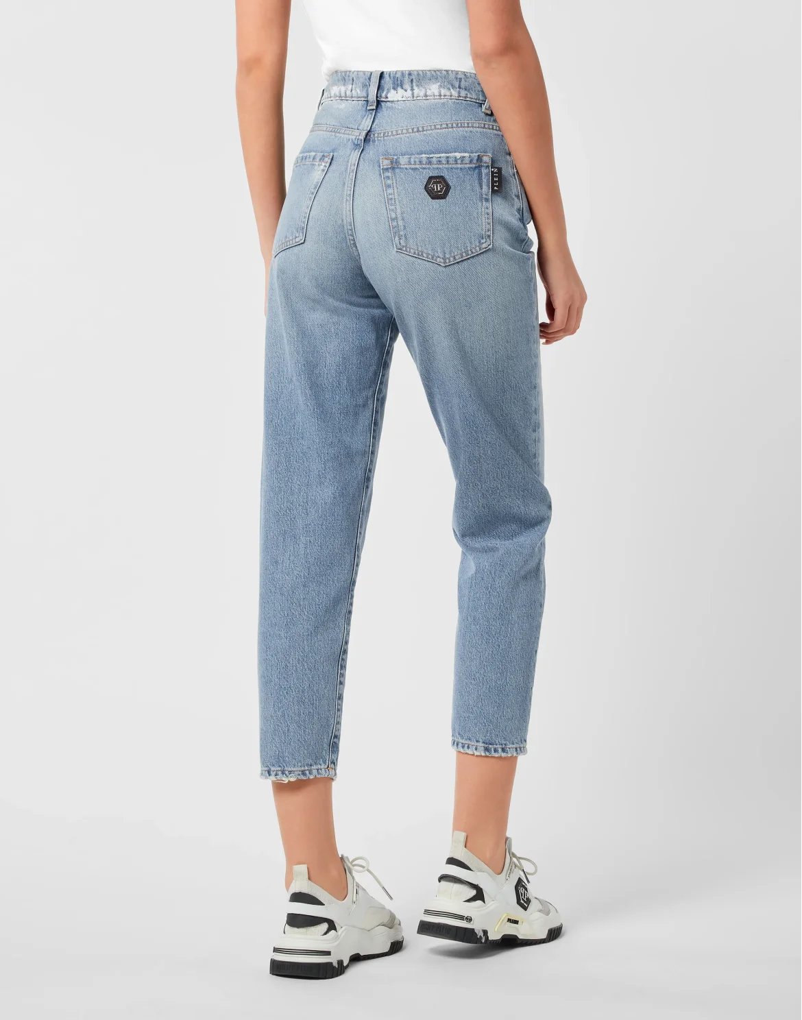Mom Fit Jeans Hexagon, цвет: Голубой