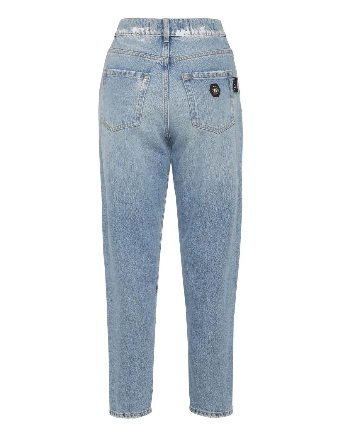 Mom Fit Jeans Hexagon, цвет: Голубой