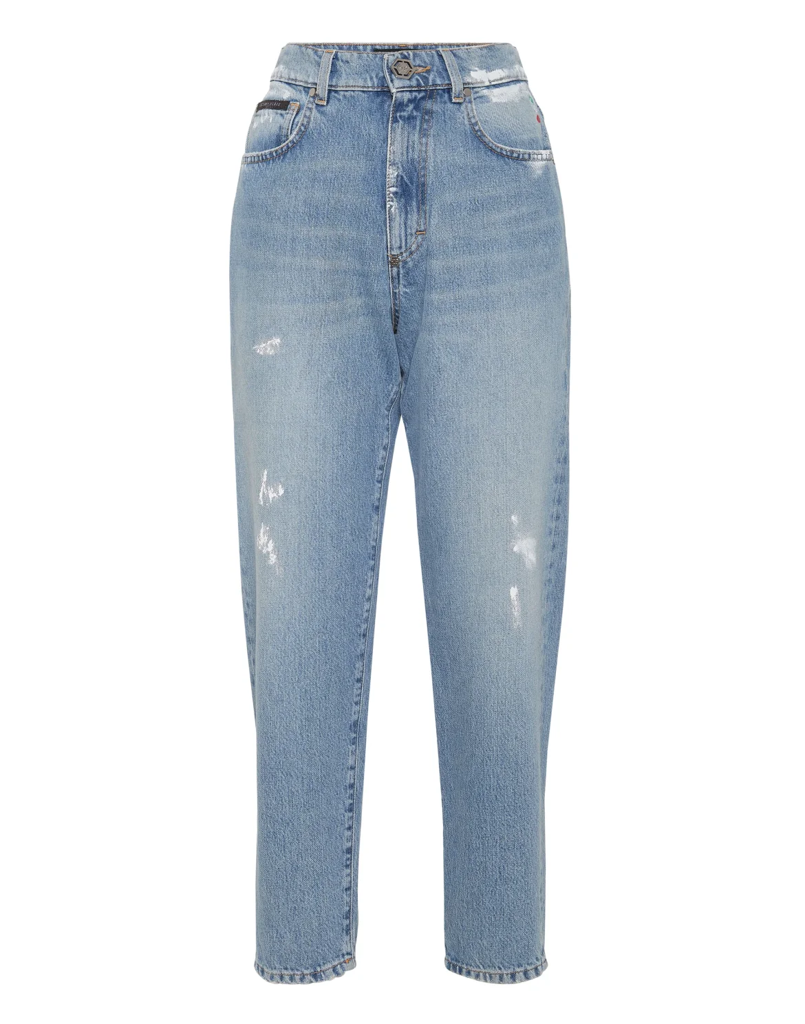 Mom Fit Jeans Hexagon, цвет: Голубой