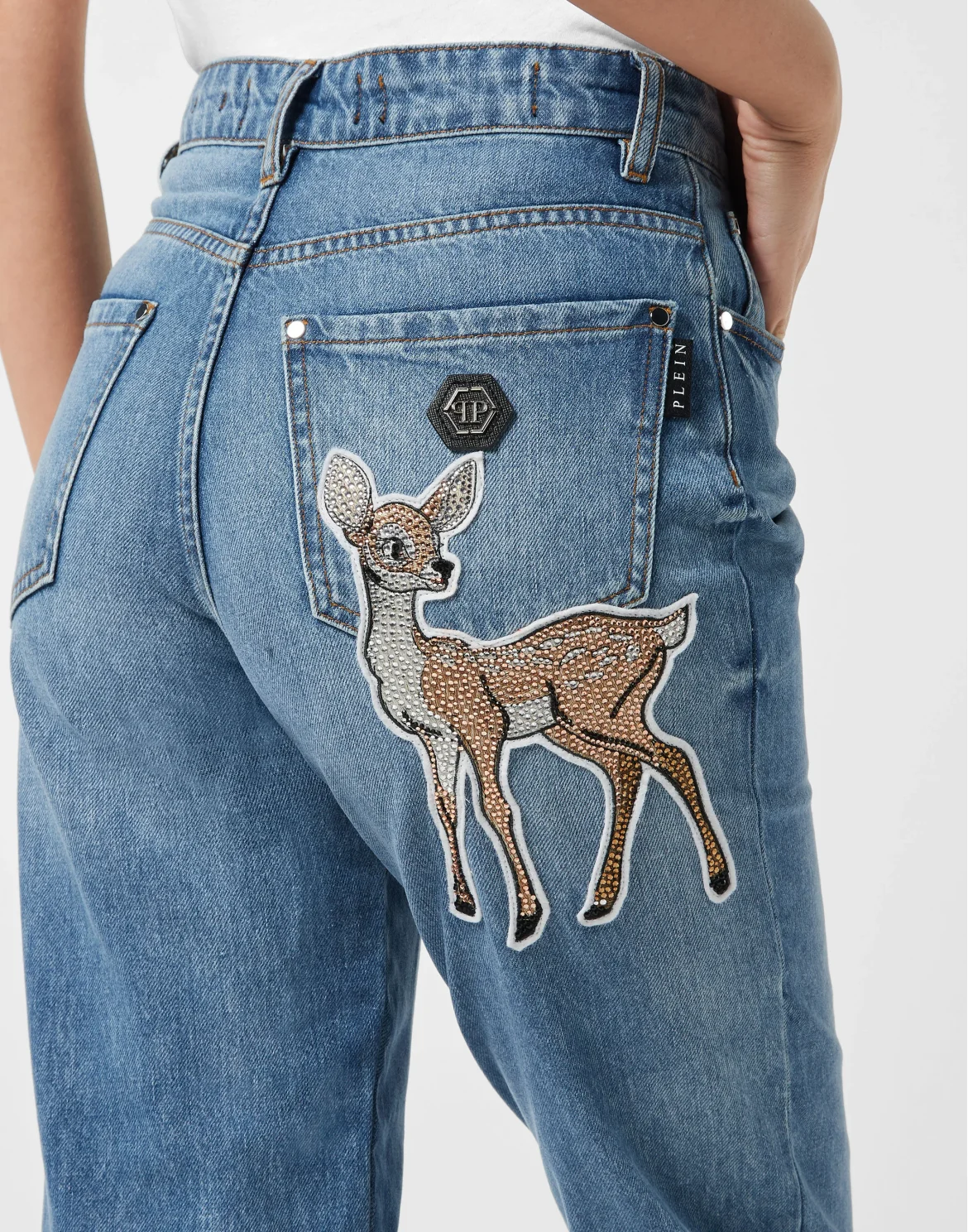 Mom Fit Jeans Bambi, цвет: Темно-синий деним