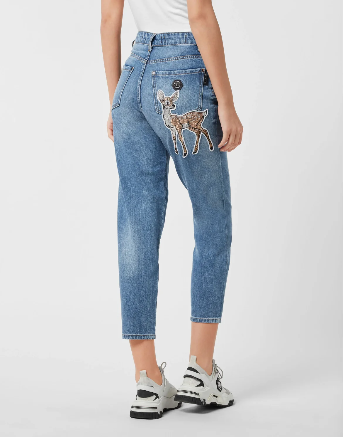 Mom Fit Jeans Bambi, цвет: Темно-синий деним