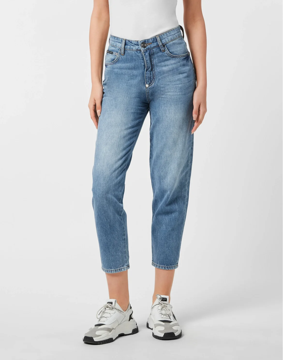 Mom Fit Jeans Bambi, цвет: Темно-синий деним