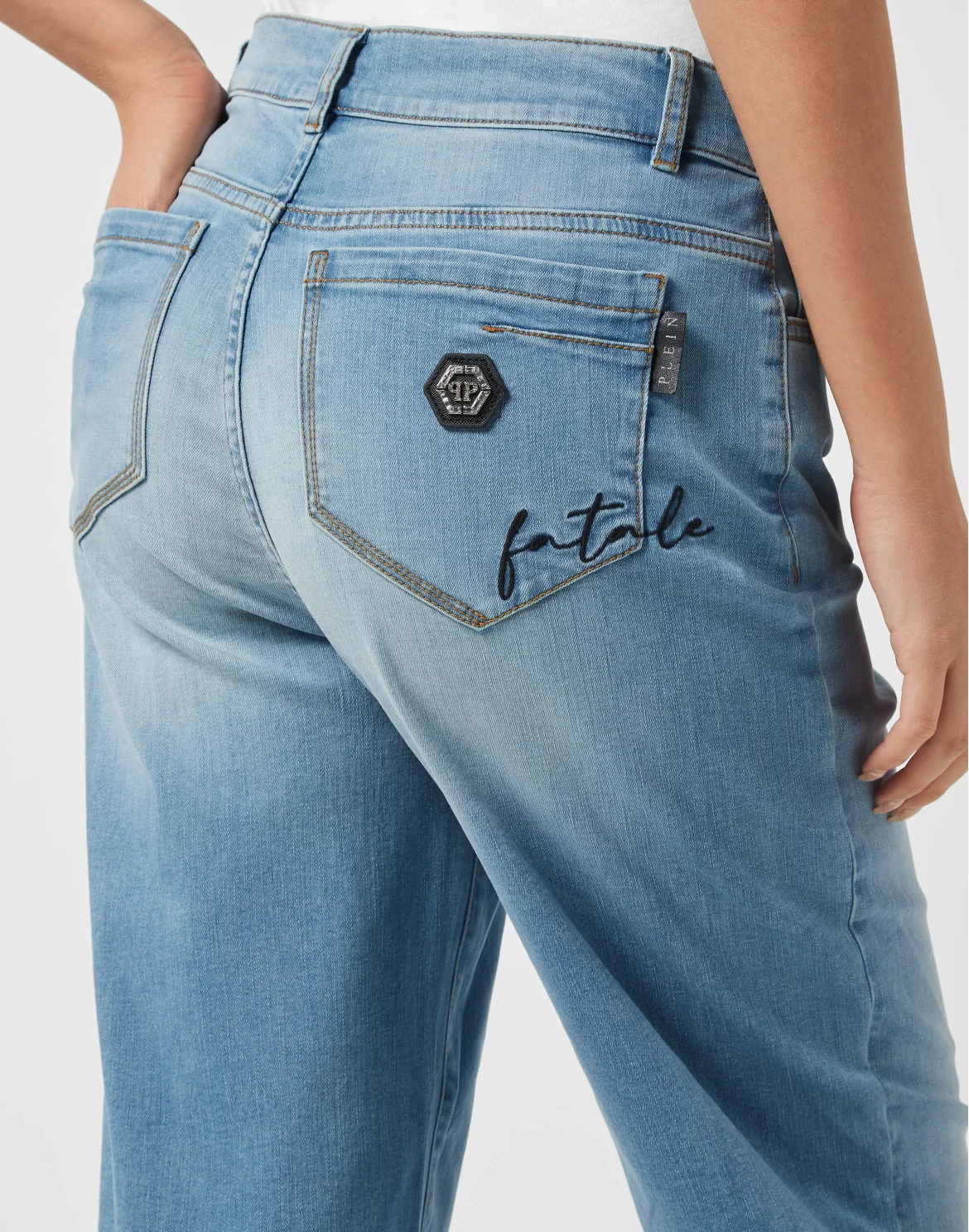 Skater Fit Jeans Fatale, цвет: Голубой
