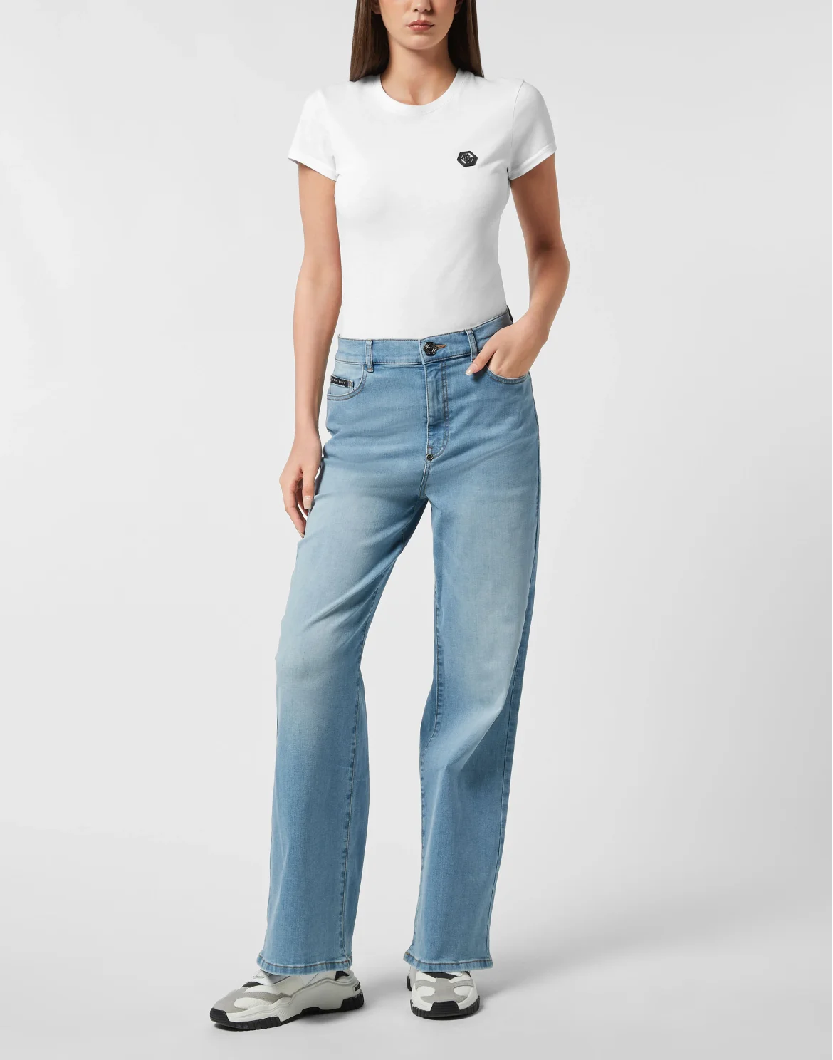 Skater Fit Jeans Fatale, цвет: Голубой