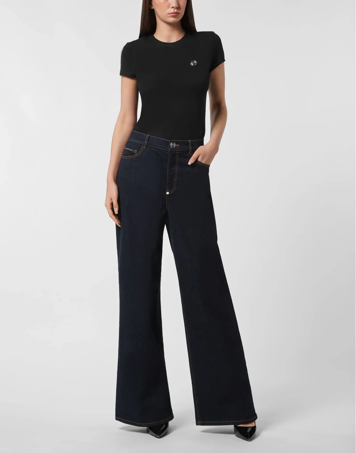 Skater Fit Jeans Fatale, цвет: Темно-синий деним