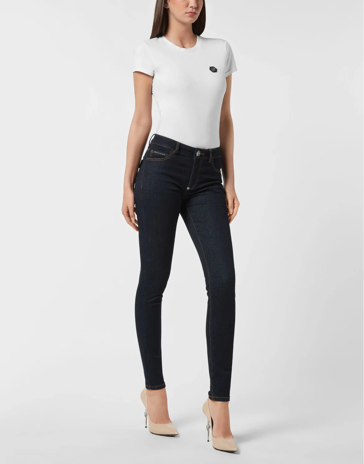 Jeggings Fatale, цвет: Темно-синий деним