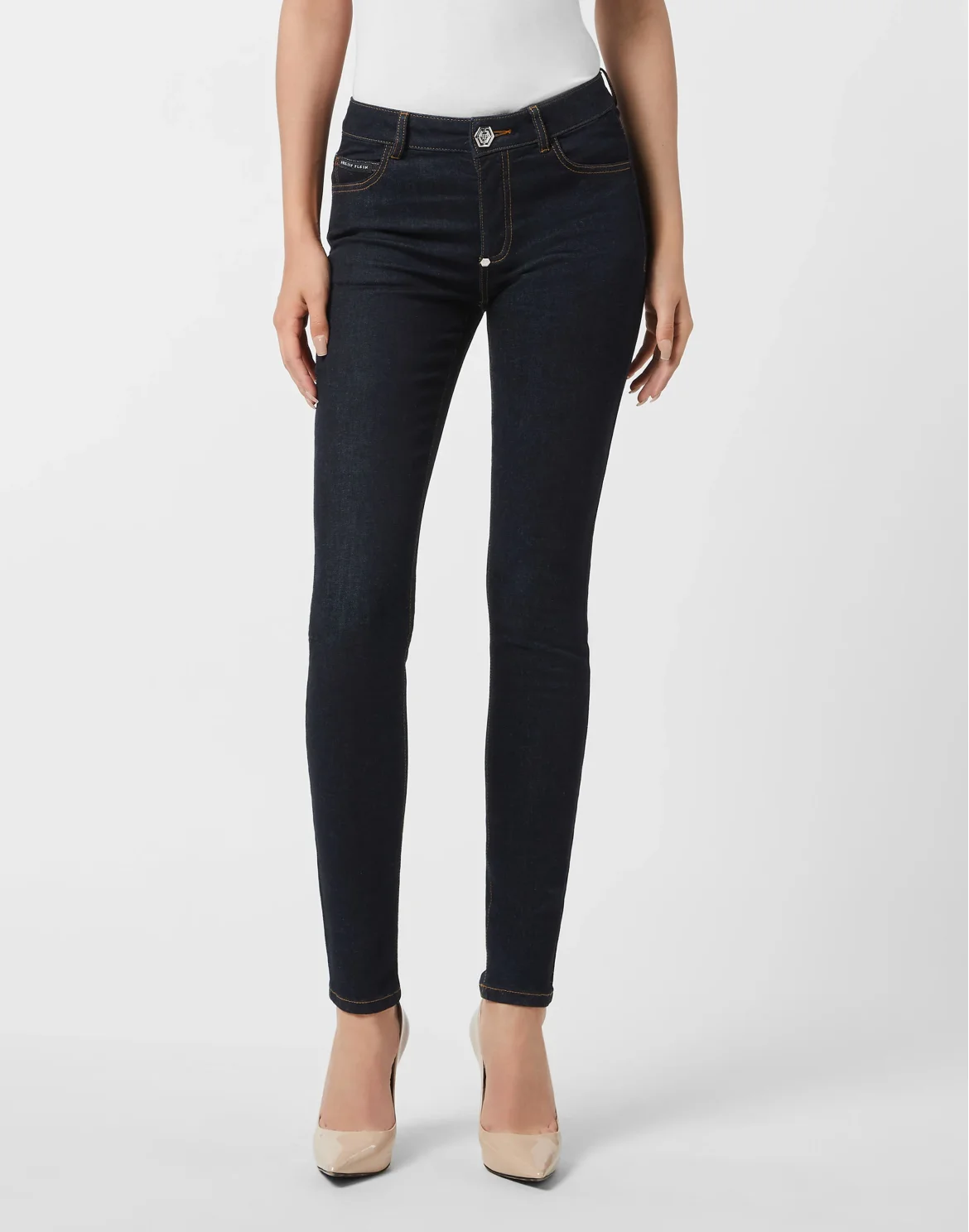 Jeggings Fatale, цвет: Темно-синий деним