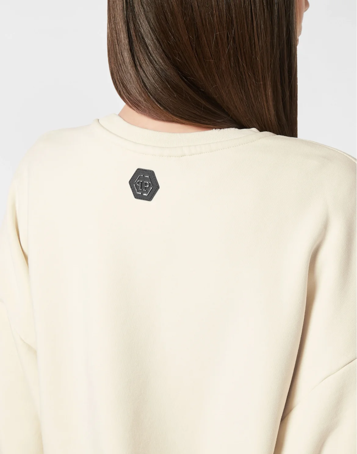 Fleece Washed Sweatshirt Fairy, цвет: Бежевый