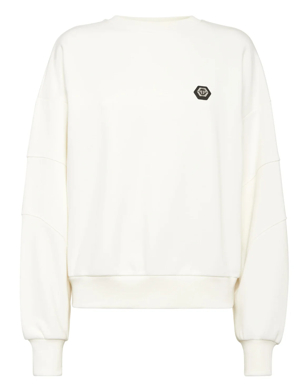 Fleece Round Neck Sweatshirt Logo Fatale, цвет: Бежевый