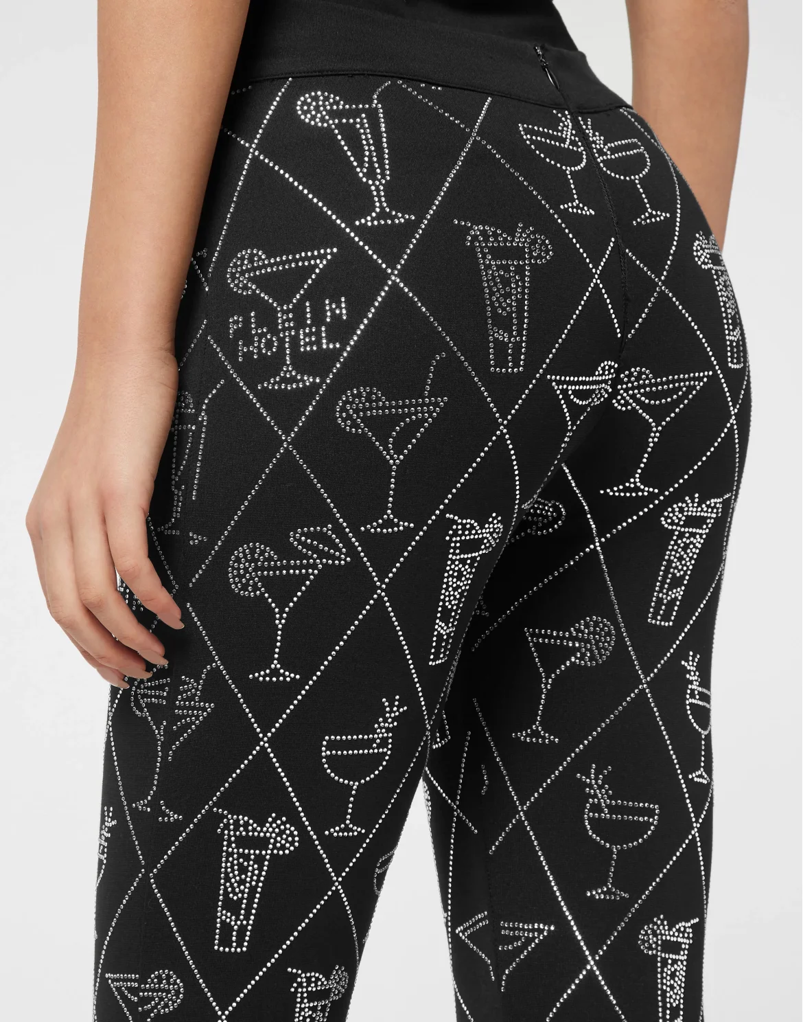 Leggings Cocktails Crystal, цвет: Черный
