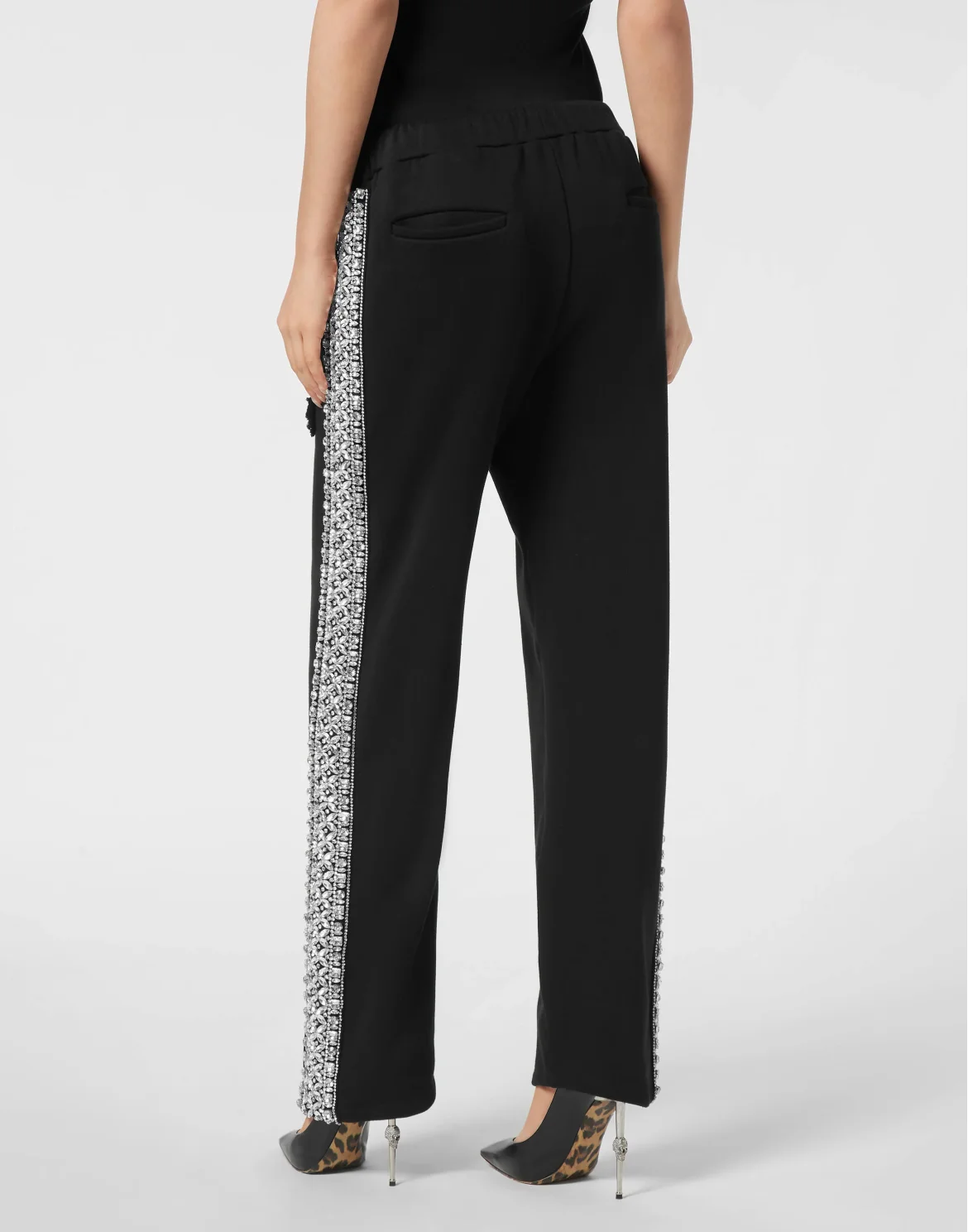 Jersey Jogging Pants Crystal, цвет: Черный