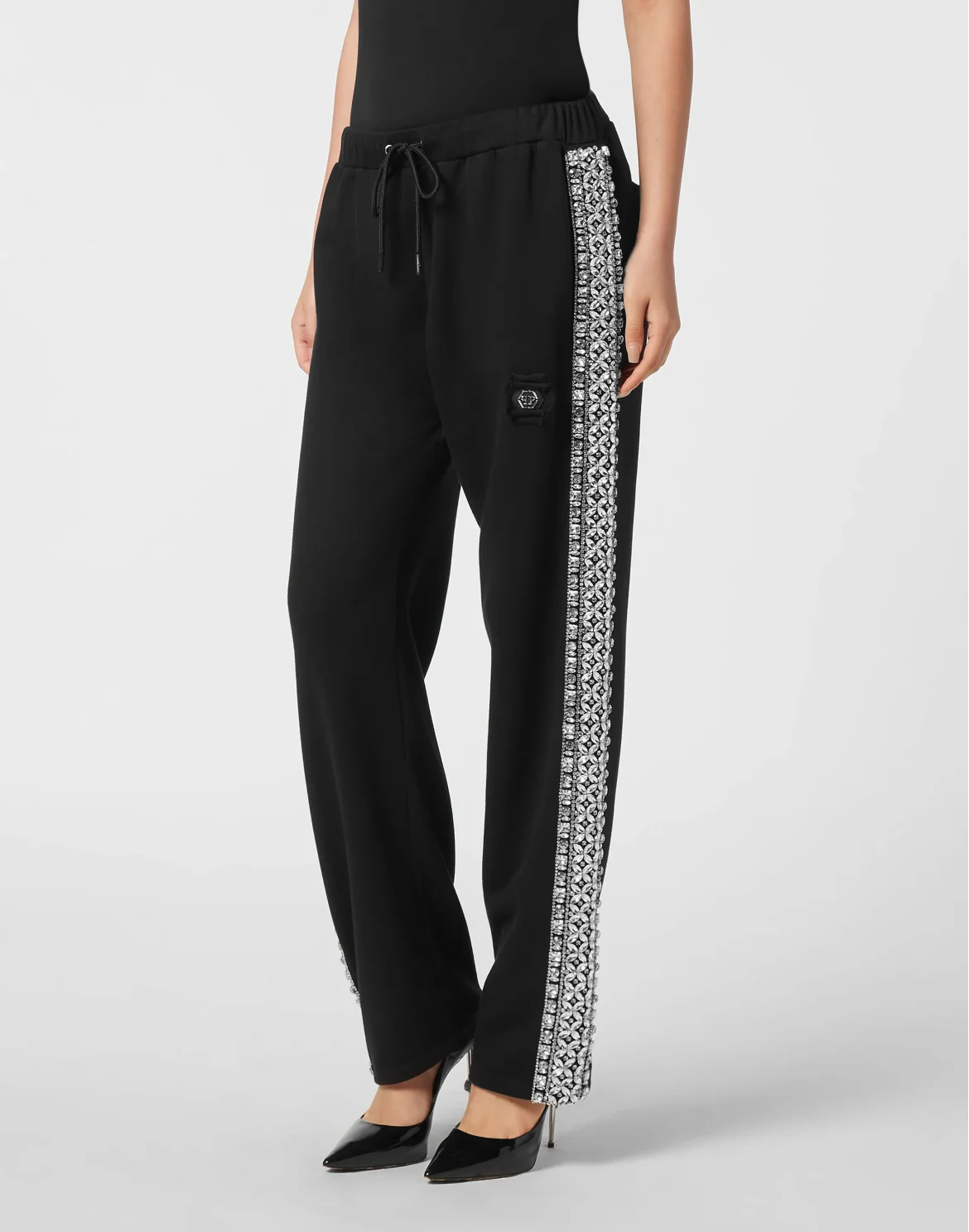 Jersey Jogging Pants Crystal, цвет: Черный