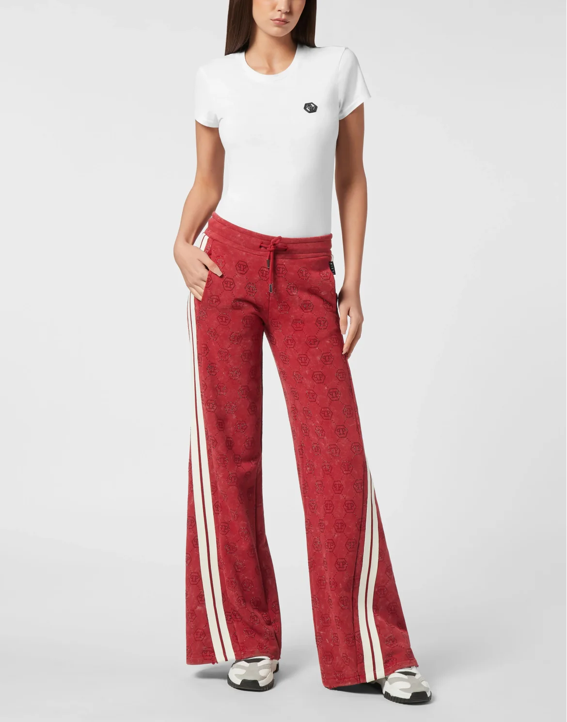 Jogging Pants Monogram, цвет: Красный