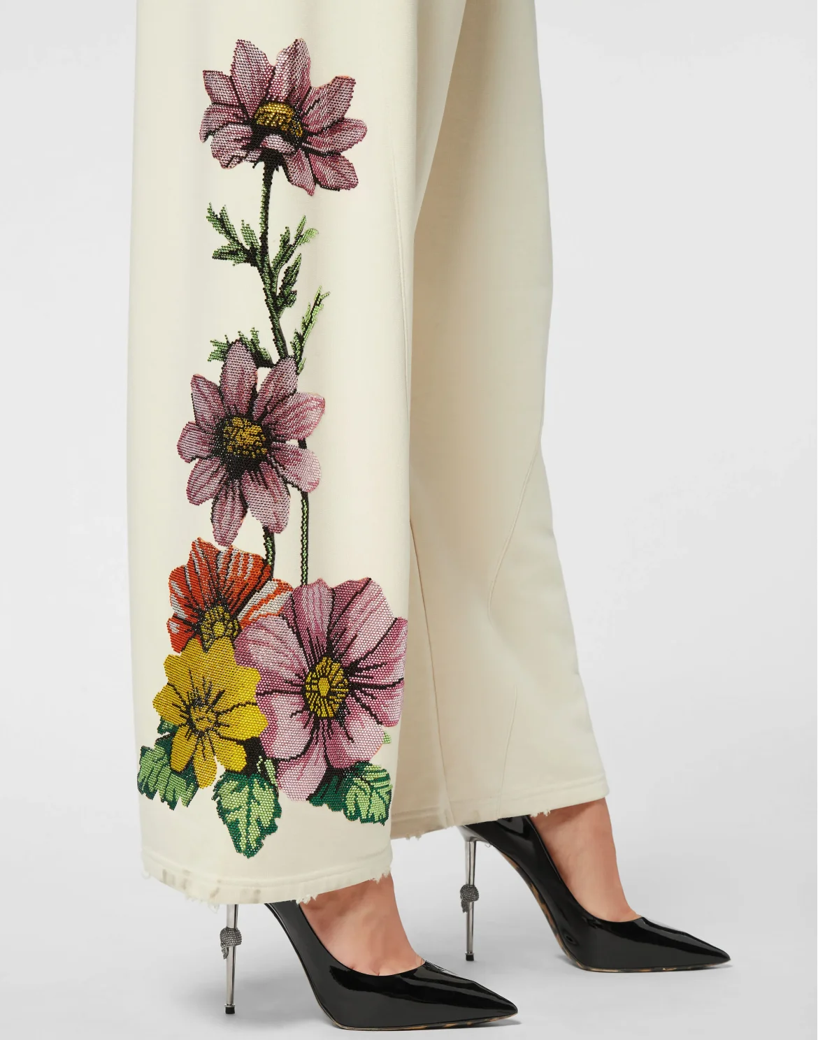 Skater Fit Jogging Pants Fairy, цвет: Бежевый