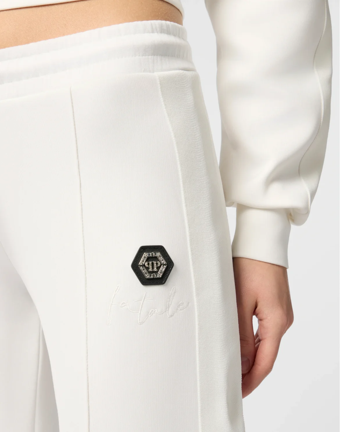 Chenille Loose Pants Fatale, цвет: Бежевый