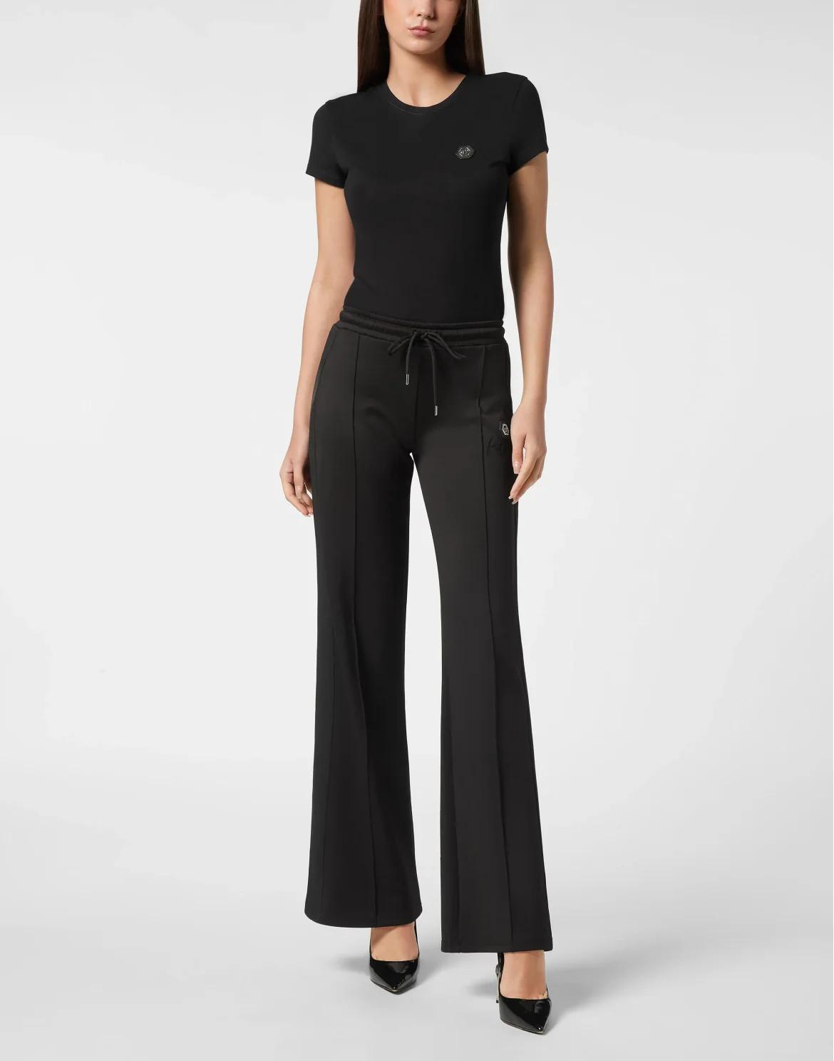 Chenille Loose Pants Fatale, цвет: Черный