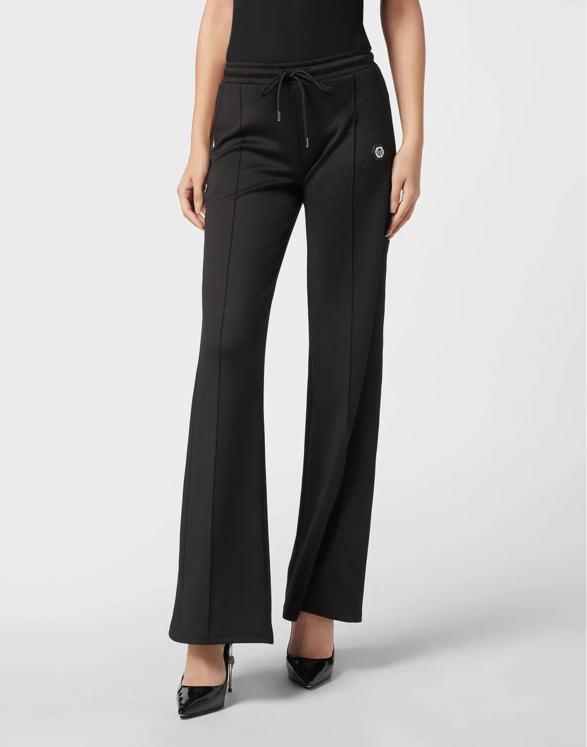 Chenille Loose Pants Fatale, цвет: Черный