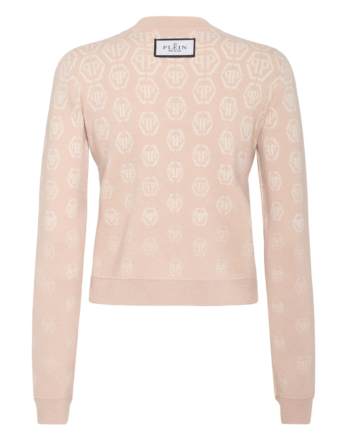 Roundneck Pullover with Fairy Embroidery Monogram, цвет: Бежевый