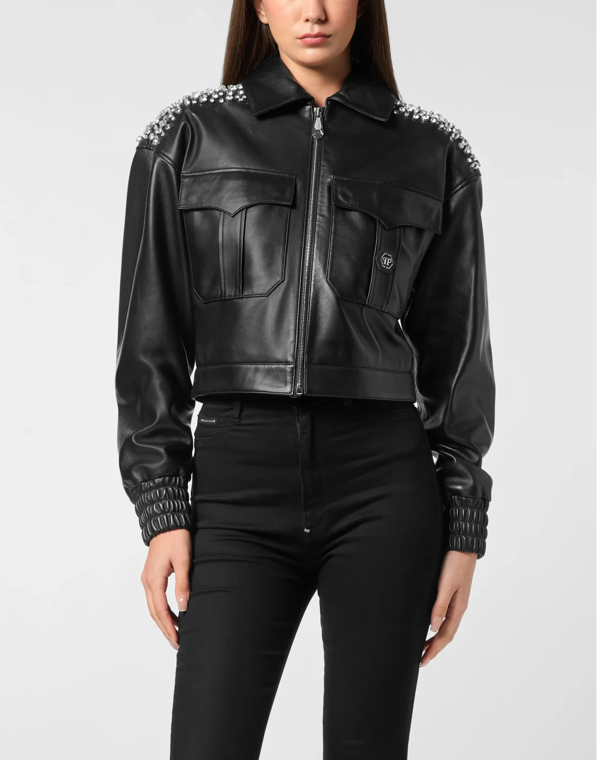 Boxy Cargo Bomber Plein Deluxe Signature, цвет: Черный