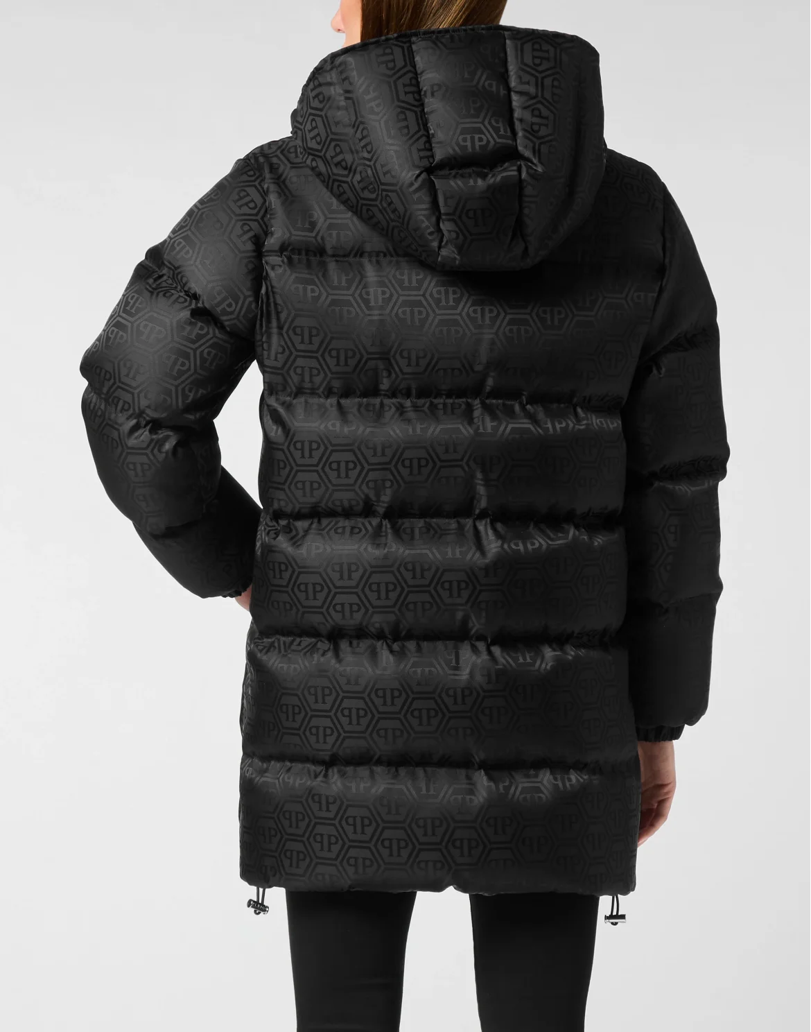 Puffer Jacket Monogram, цвет: Черный