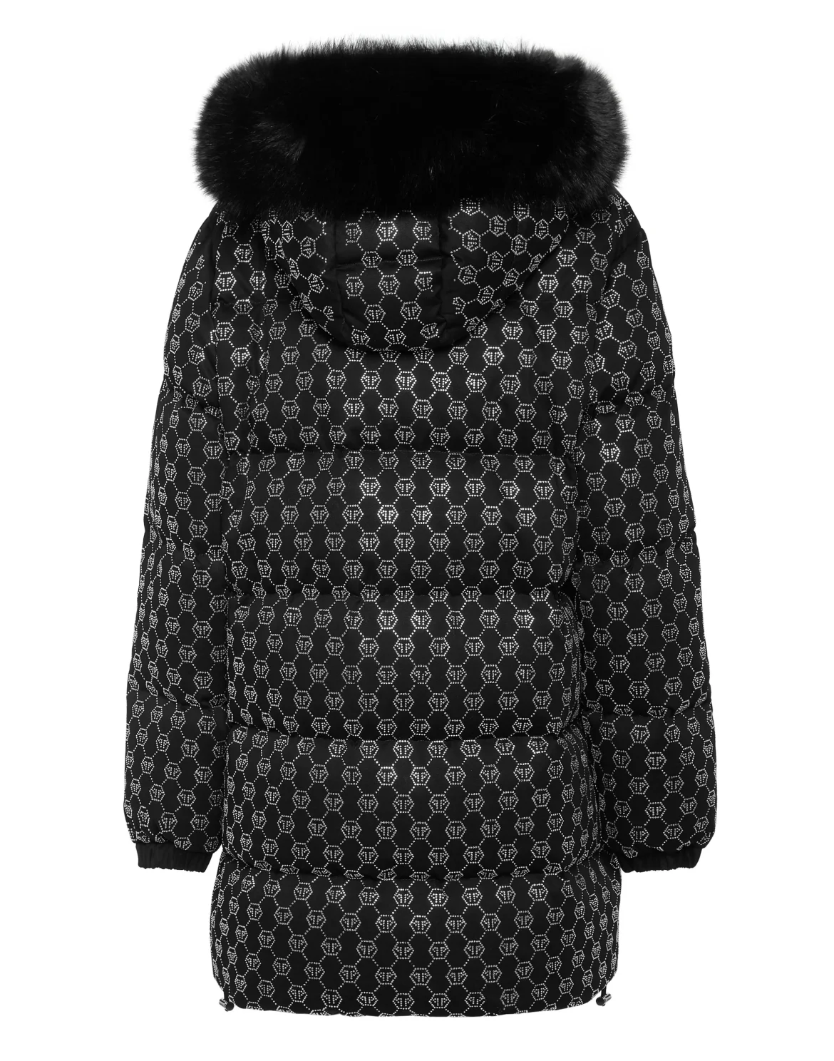 Down Puffer Jacket Monogram, цвет: Черный
