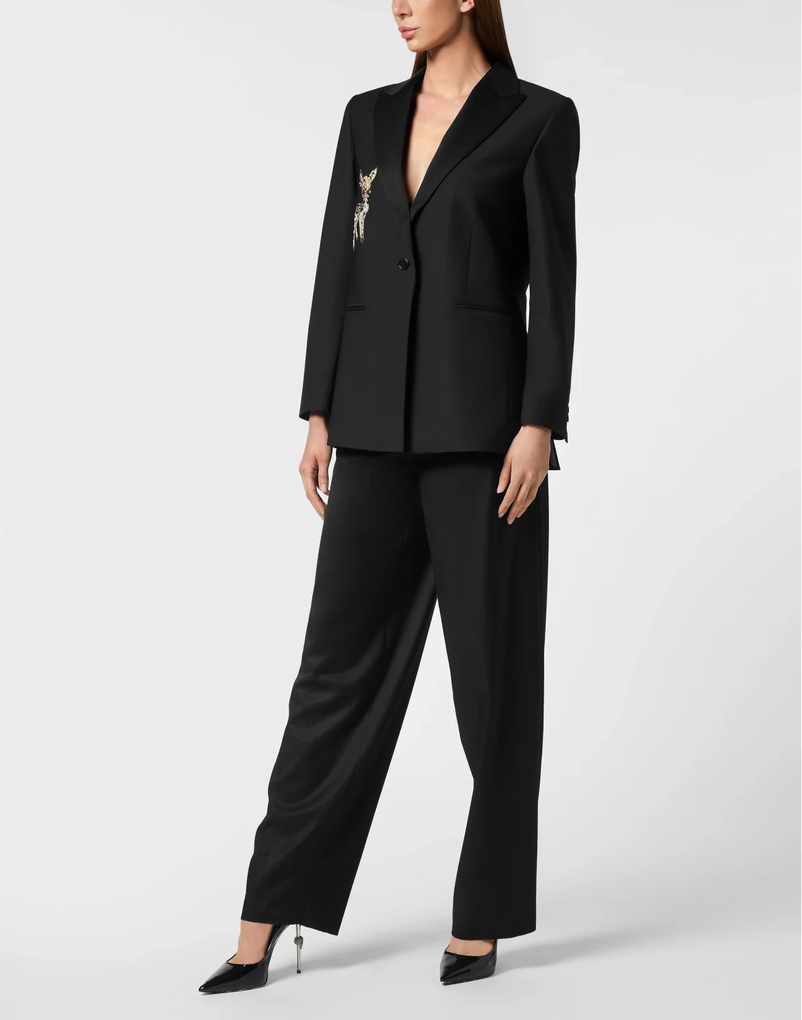 Boyfriend's Fit Blazer Fairy, цвет: Черный