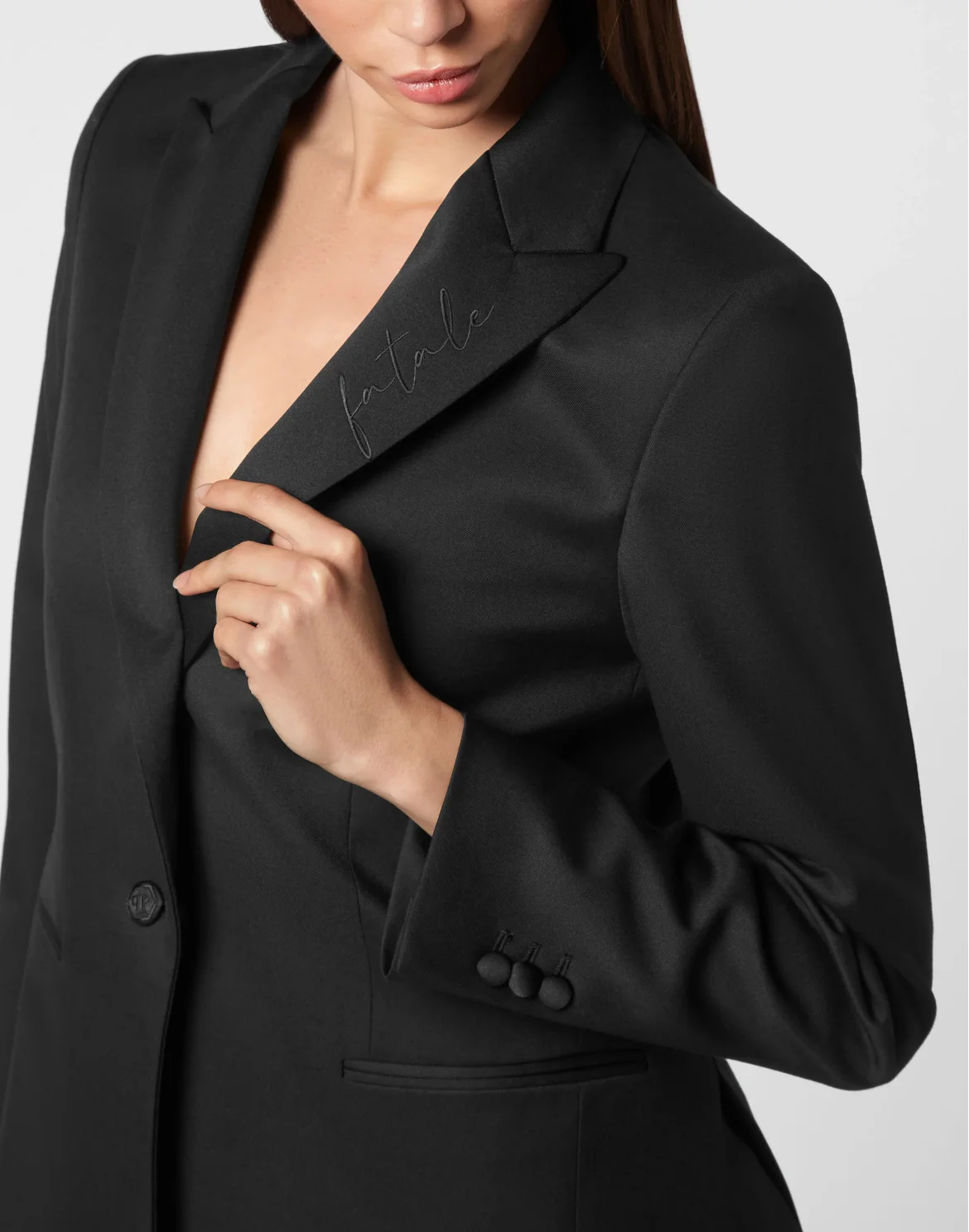 Wool Boyfriend Fit Blazer Fatale, цвет: Черный