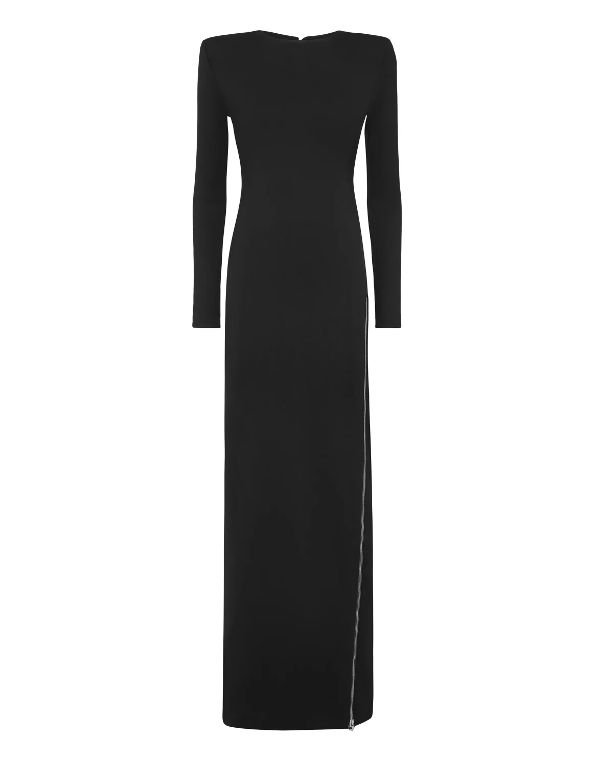 Long-Sleeved Long Dress Fatale, цвет: Черный