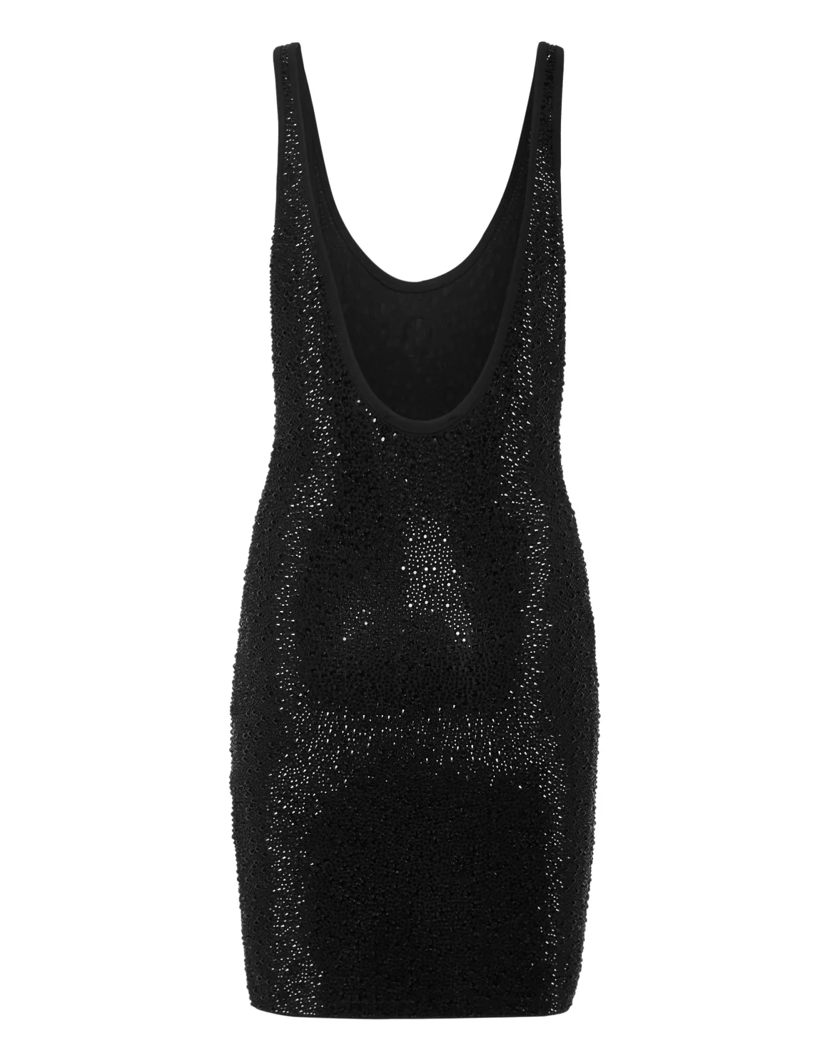 Short Tank Dress Mix Strass, цвет: Черный