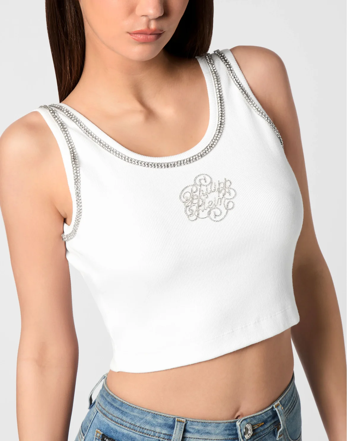 Tank Top Crystal, цвет: Белый