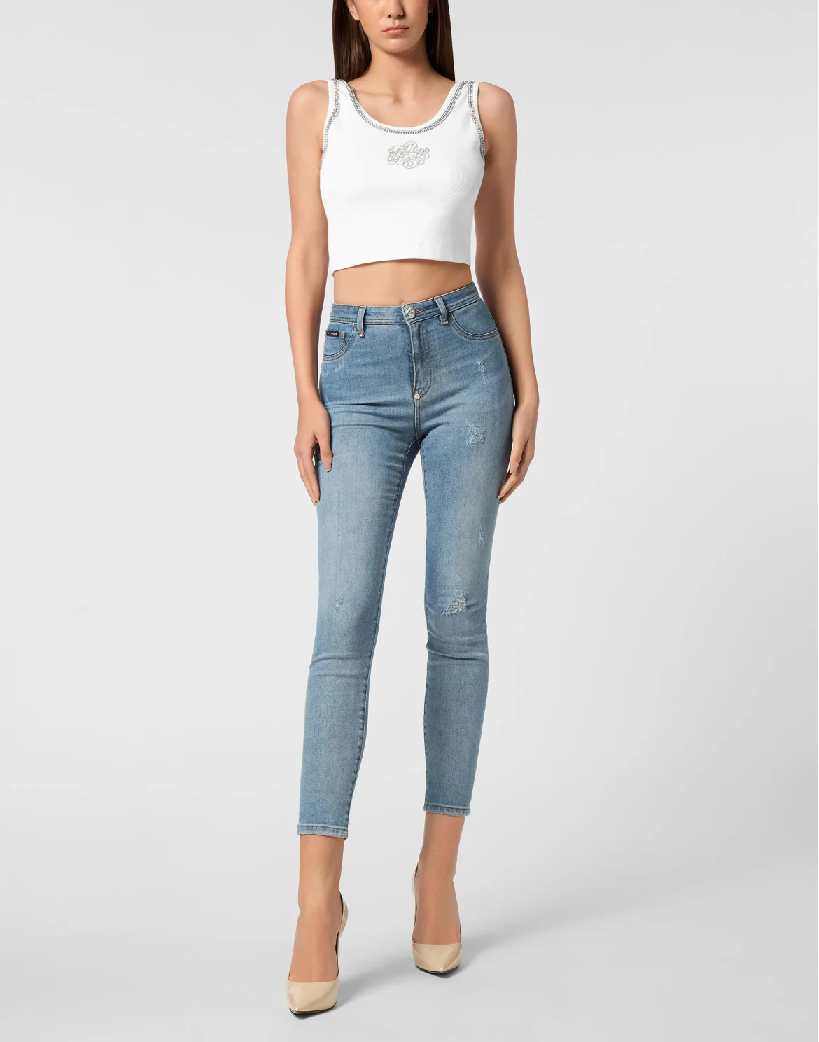 Tank Top Crystal, цвет: Белый