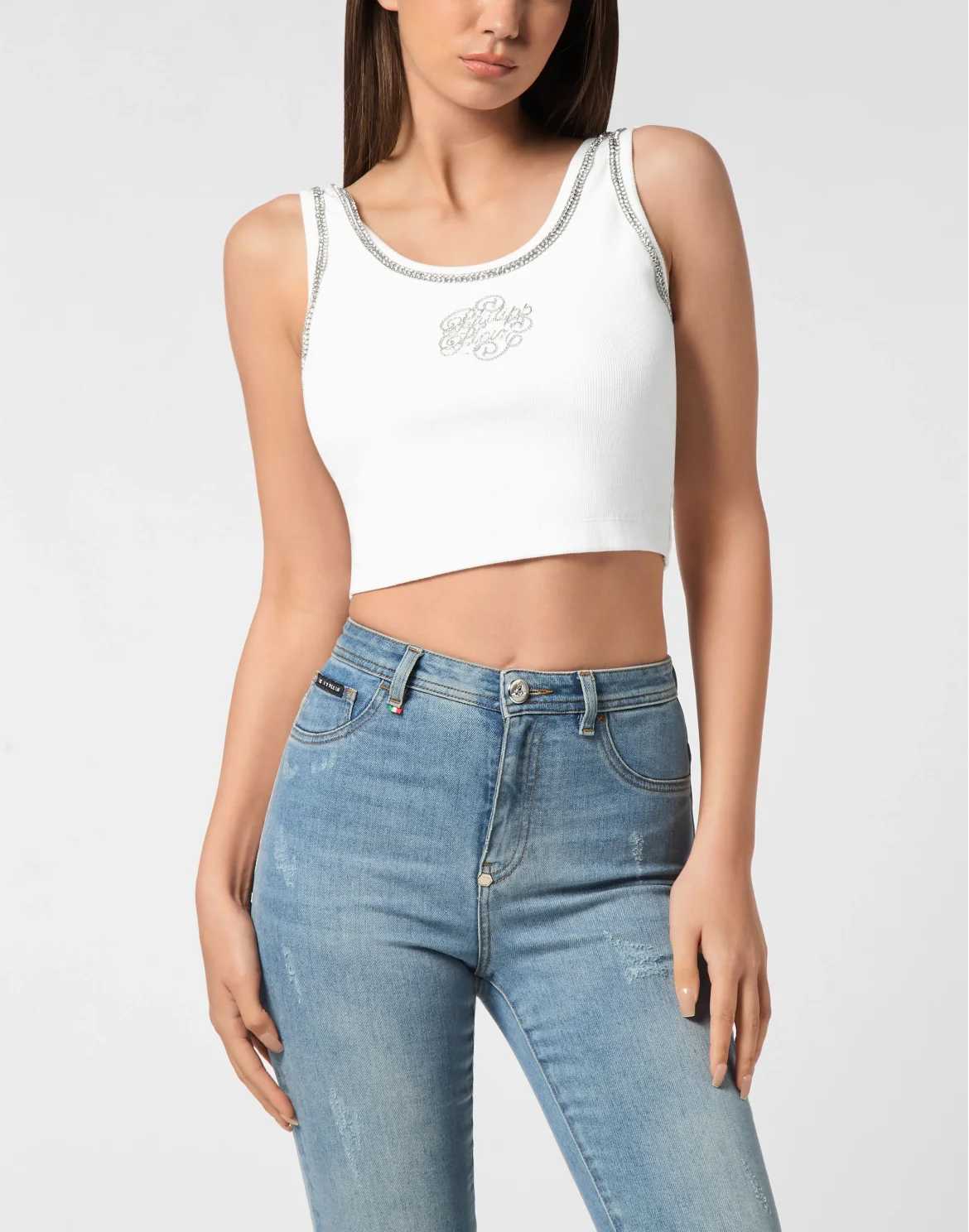 Tank Top Crystal, цвет: Белый