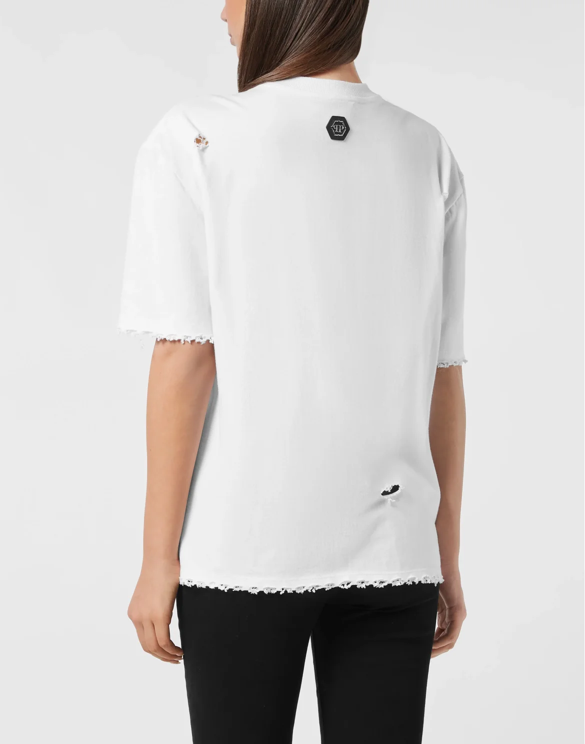 Man Fit Destroyed T-Shirt Fairy, цвет: Белый