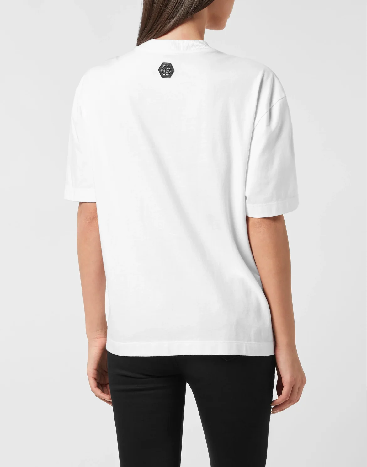 Man Fit T-Shirt Plein Eagle, цвет: Белый