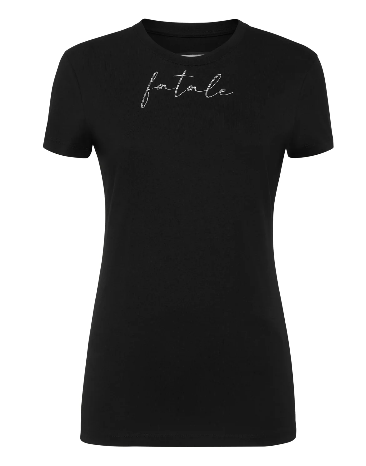 Sexy Pure Fit T-Shirt Strass Fatale, цвет: Черный