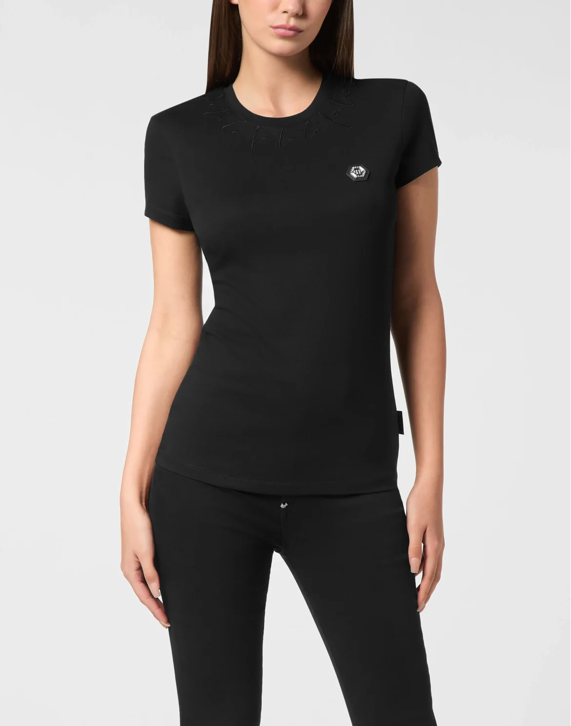 Sexy Pure Fit T-Shirt Logo Fatale, цвет: Черный