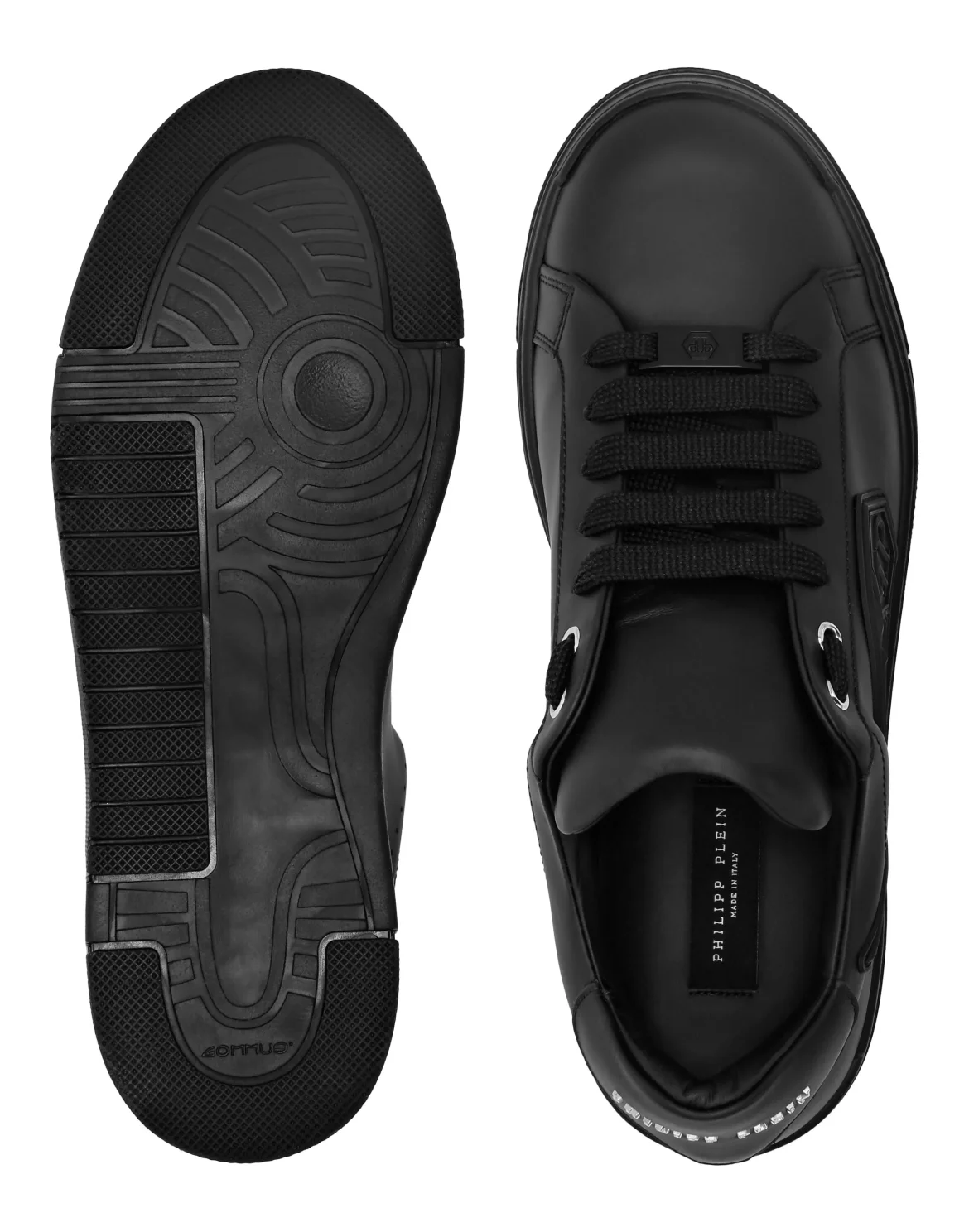 Low Top Sneakers Plein Patch, цвет: Черный