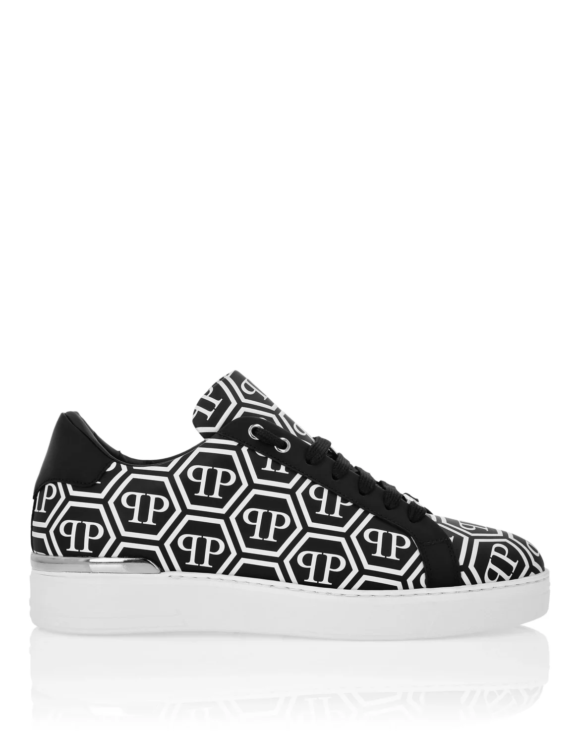 Nappa Leather Low Top Sneakers Big Monogram, цвет: Черный
