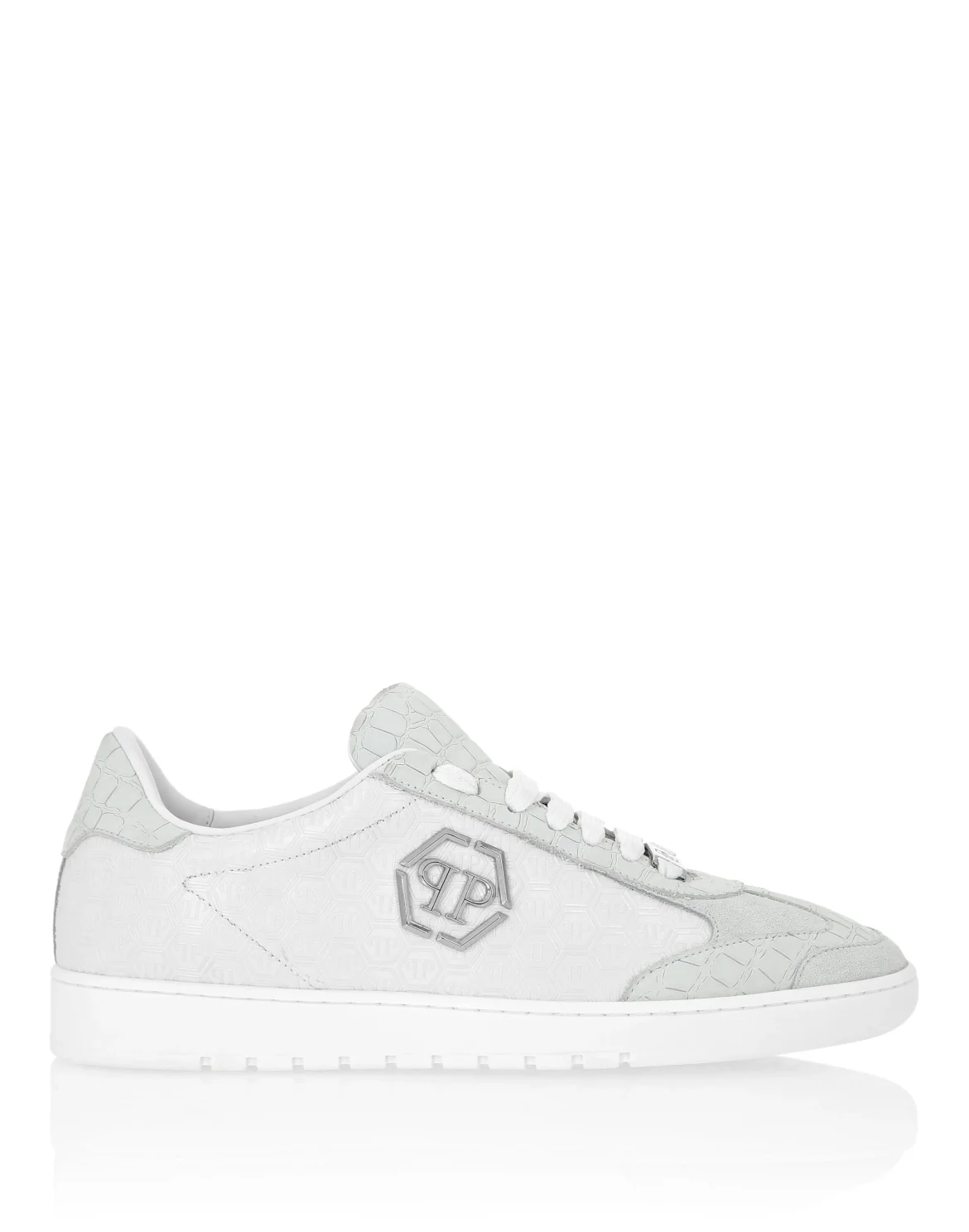 Low Top Sneakers Mixed Monogram, цвет: Белый