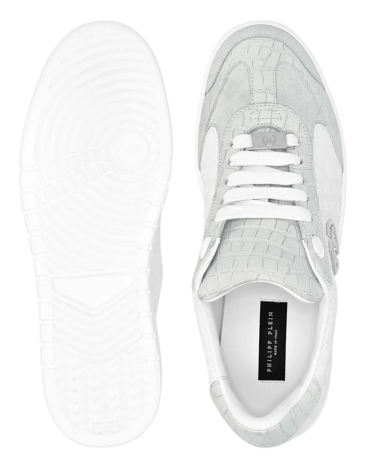 Low Top Sneakers Mixed Monogram, цвет: Белый